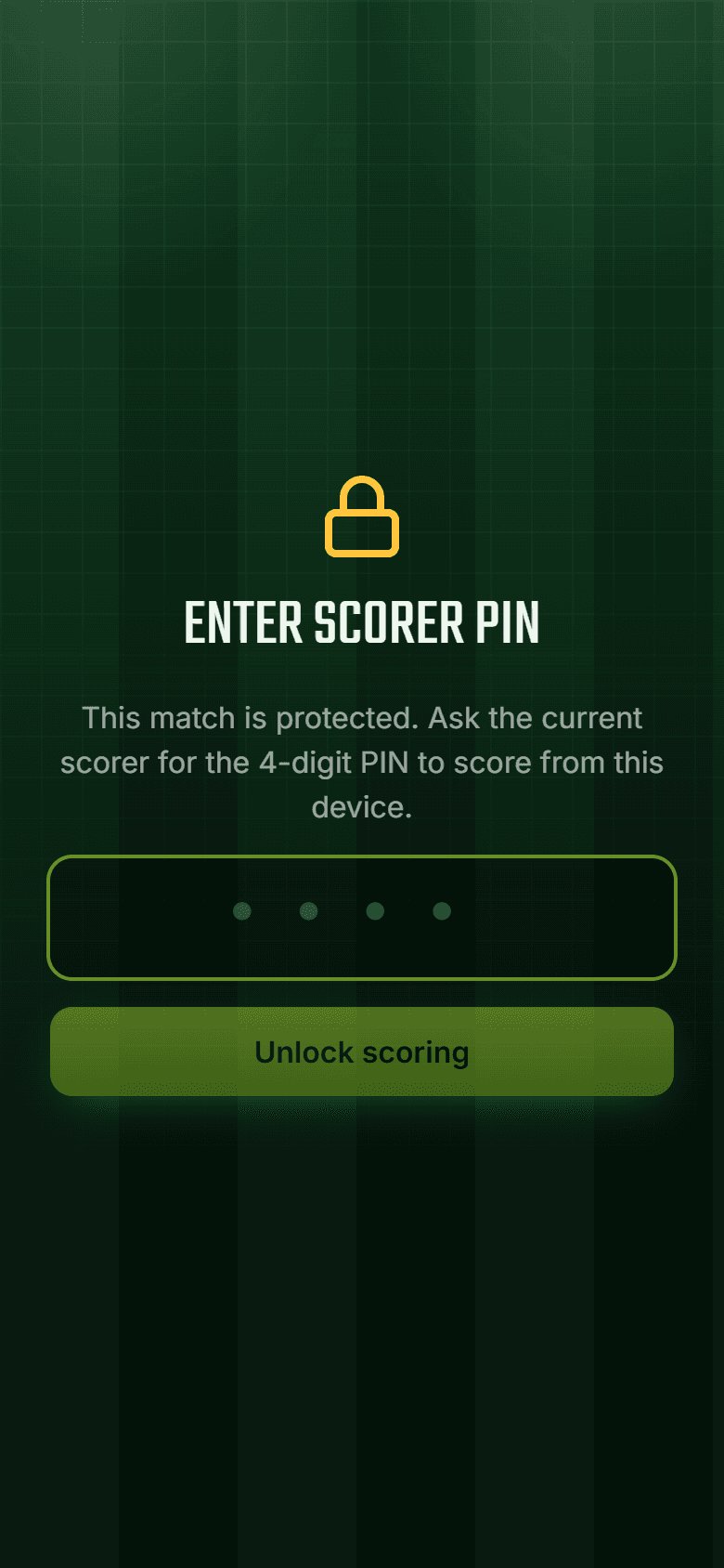 Protected scoring